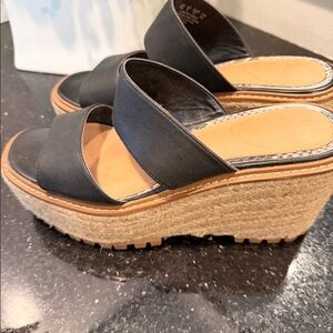 Sam Edelman Sz 7 Platform Slide Espadrille